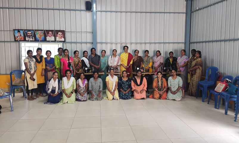 2nd batch tailoring class inauguration day